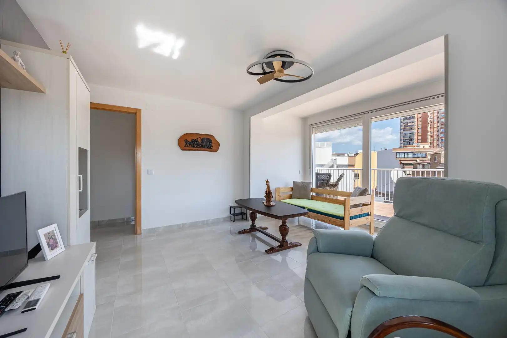 Living room of Attic for sale in Benidorm  with Furnished