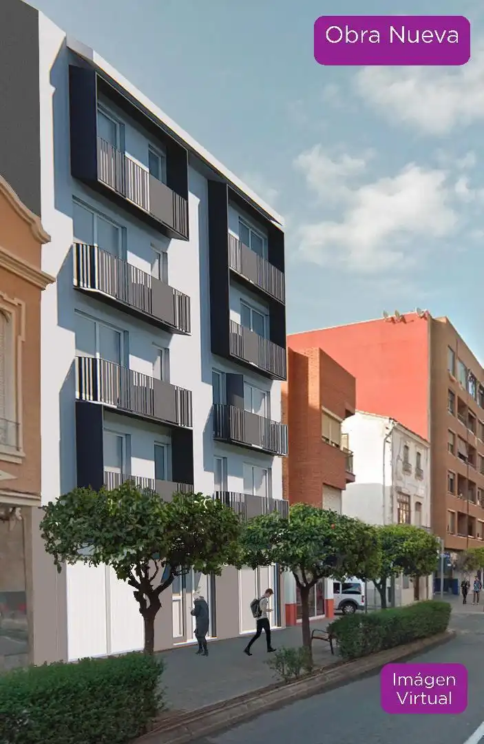 Vista exterior de Piso en venta en Torrent
