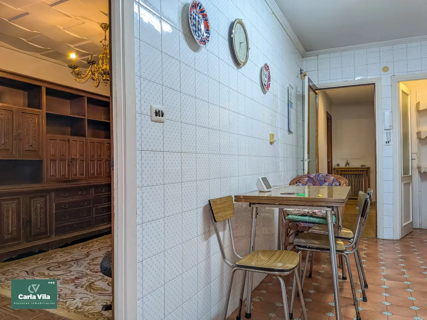 Esszimmer von Wohnung zum Verkauf in Lugo mit Heizung, Parkett und Terrasse