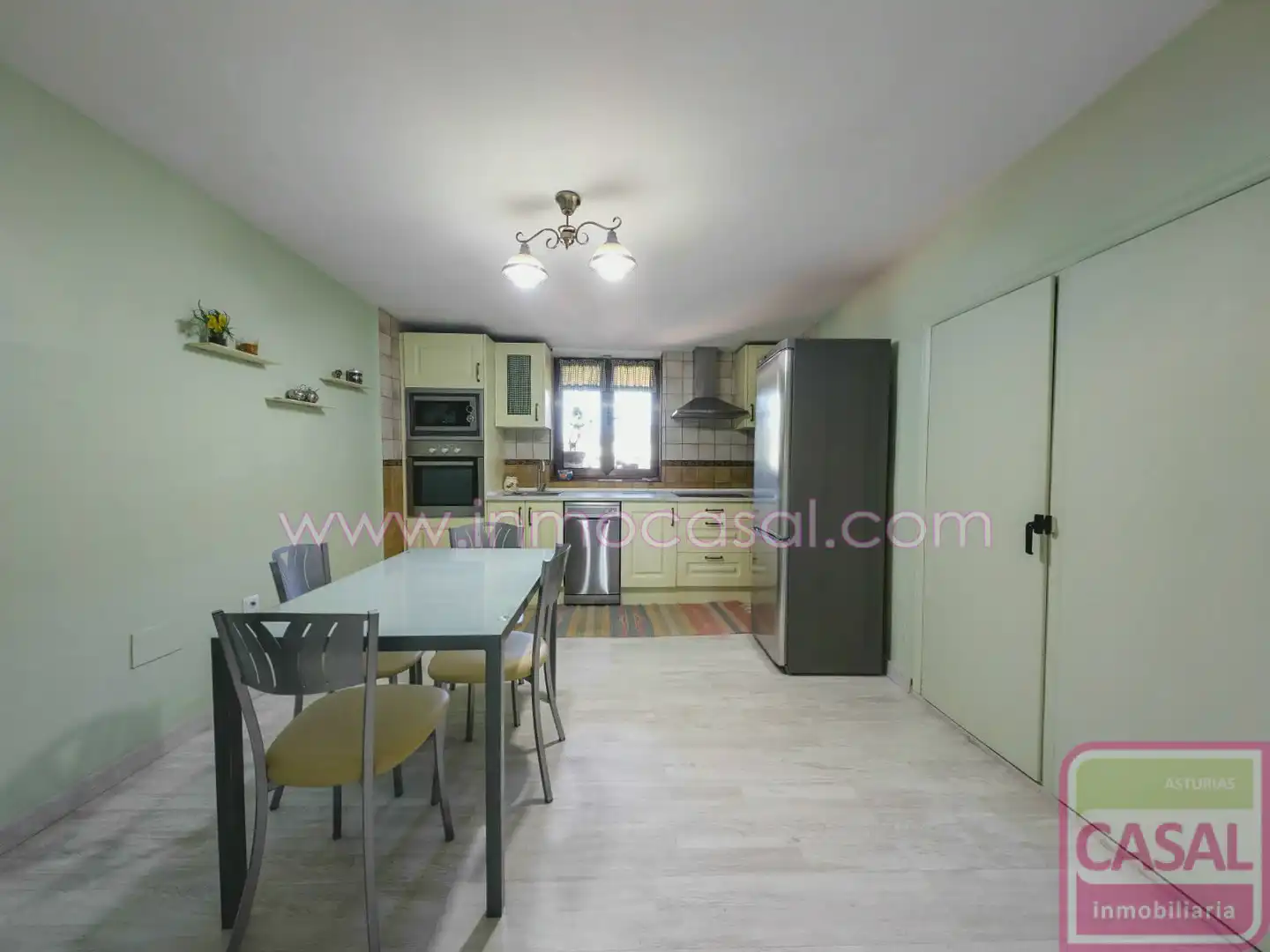 Küche von Wohnung zum Verkauf in Mieres (Asturias) mit Heizung und Möbliert