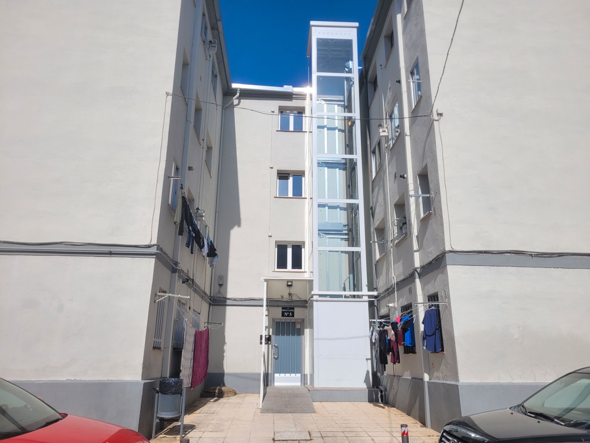 Exterior view of Flat for sale in Soria Capital   with Heating and Furnished