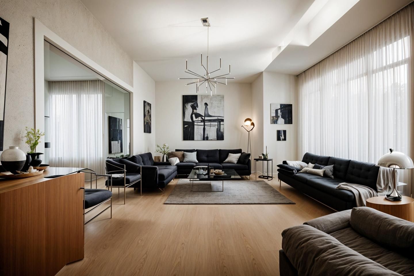 Living room of Flat for sale in  Madrid Capital  with Heating