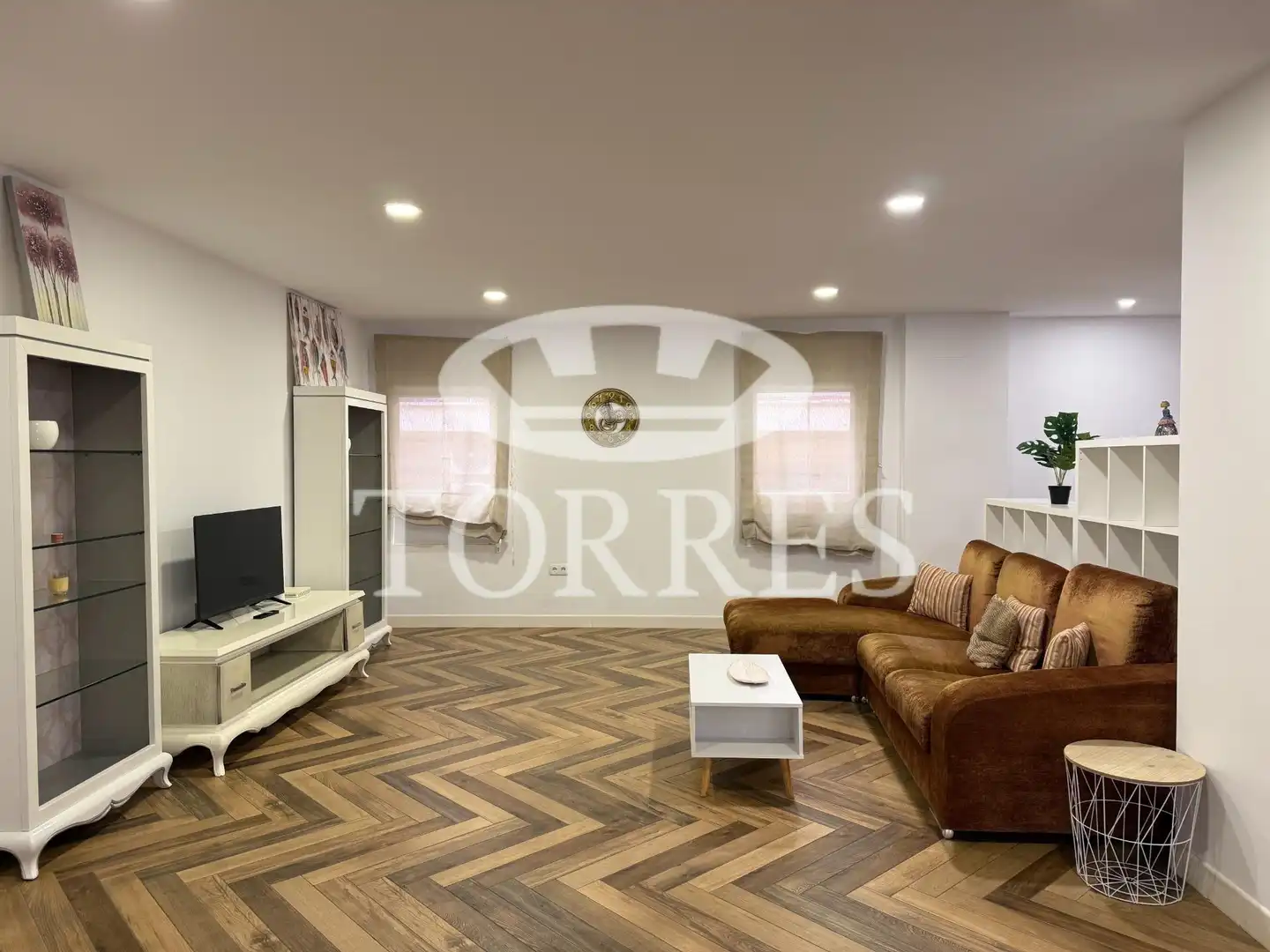 Sala de estar de Piso en venta en Málaga con Aire acondicionado y Amueblado