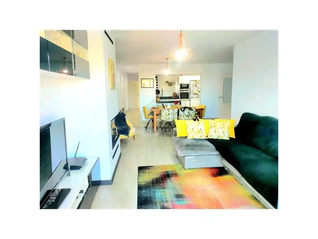 Sala de estar de Piso en venta en La Alcaidesa con Jardín privado, Terraza y Piscina