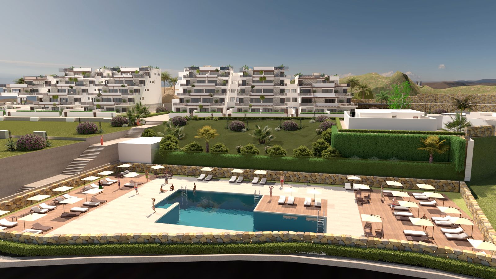 Garden of Apartment for sale in Vera  with Terrace, Storage room and Furnished