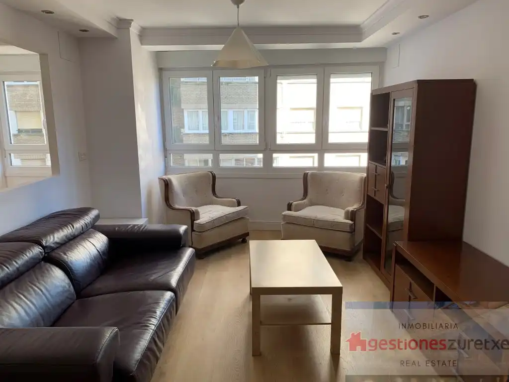 Sala de estar de Piso de alquiler en Bilbao 