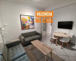 Living room of Flat to rent in  Valencia Capital  with Air Conditioner, Heating and Furnished