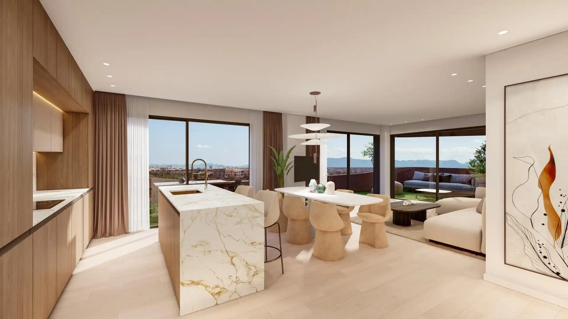 Dining room of Attic for sale in Murcia  with Terrace, Storage room and Swimming Pool