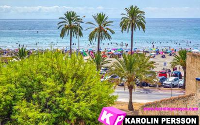 Vista exterior de Casa o xalet en venda en Santa Pola amb Terrassa, Traster i Piscina
