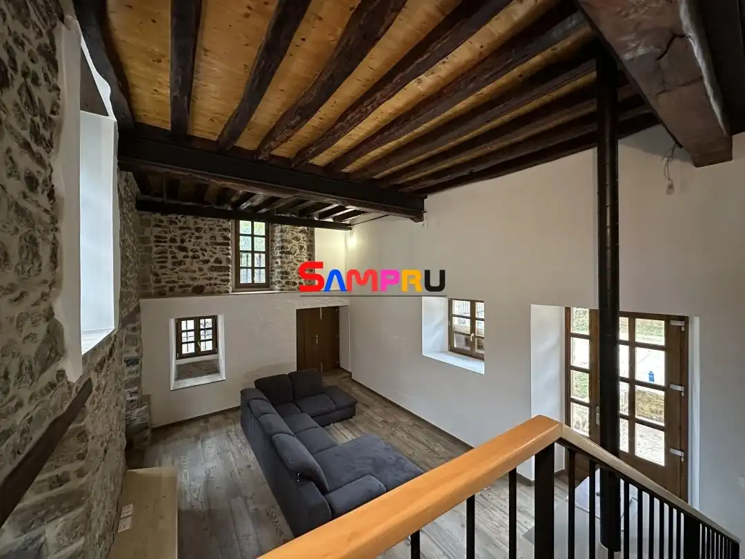 Sala d'estar de Casa o xalet en venda en Leintz-Gatzaga