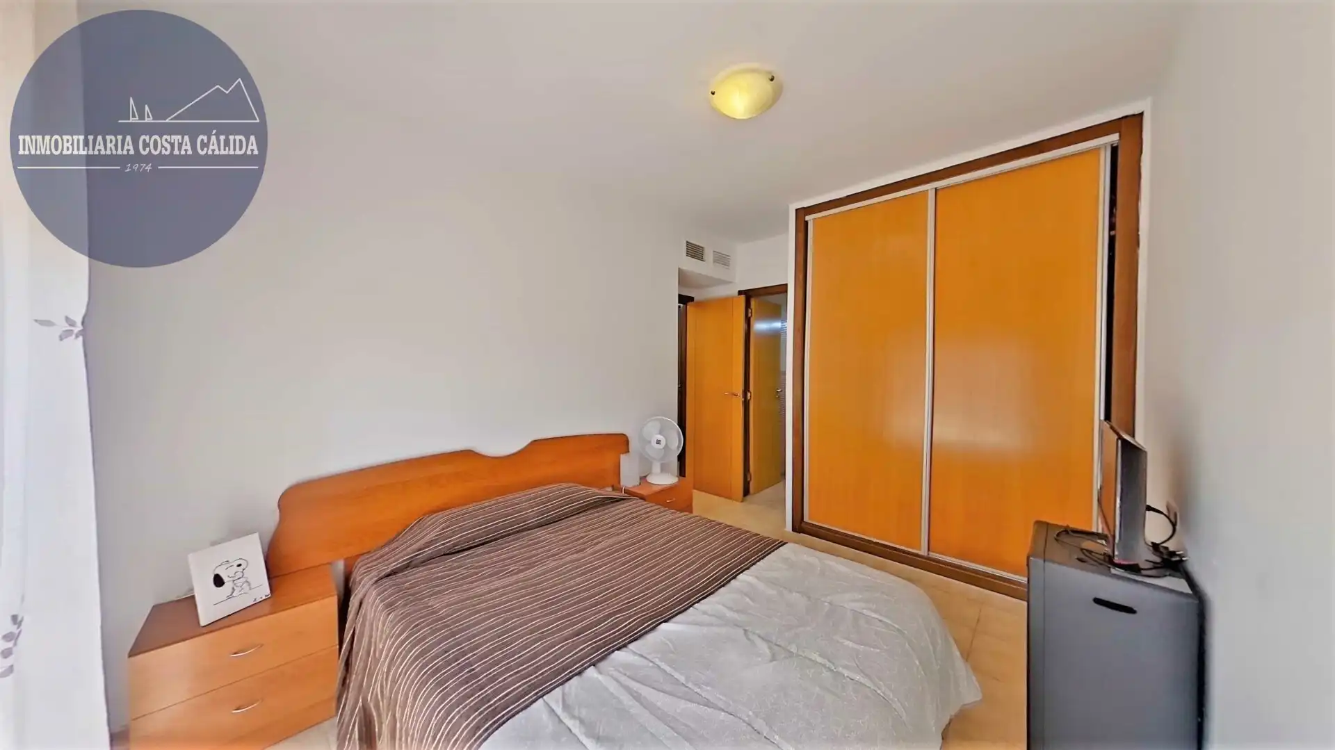 Schlafzimmer von Wohnungen zum Verkauf in Águilas mit Klimaanlage, Heizung und Privatgarten