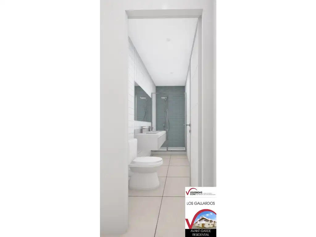 Baño de Dúplex en venta en Los Gallardos con Jardín privado y Terraza