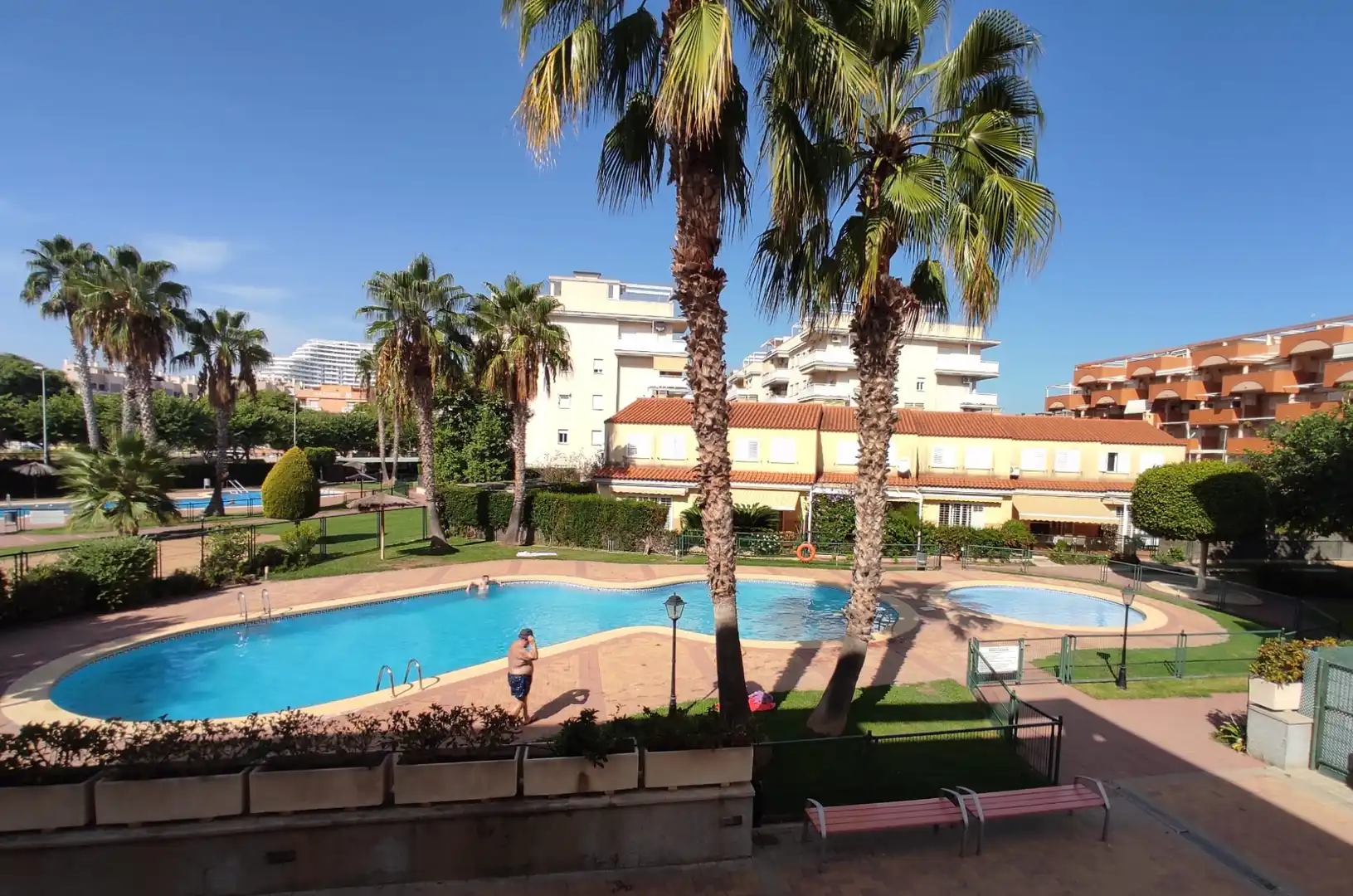 Piscina de Apartamento en venta en Canet d'En Berenguer con Aire acondicionado, Amueblado y Piscina comunitaria