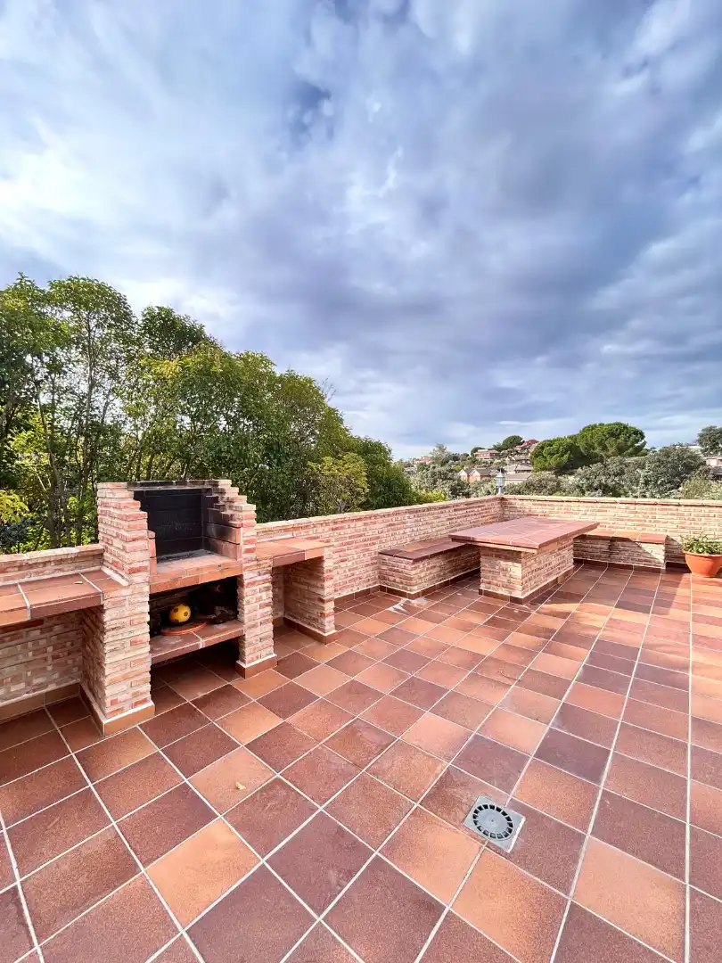 Terrassa de Casa o xalet en venda en Santa Cruz del Retamar amb Aire condicionat, Calefacció i Jardí privat