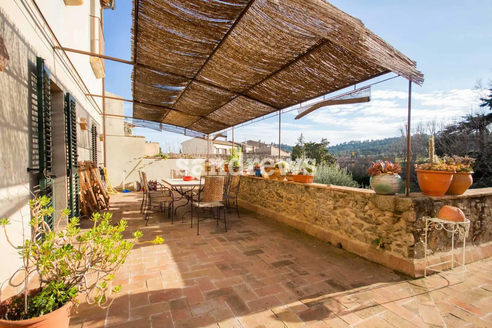 Terrassa de Casa adosada en venda en Darnius amb Calefacció, Jardí privat i Terrassa