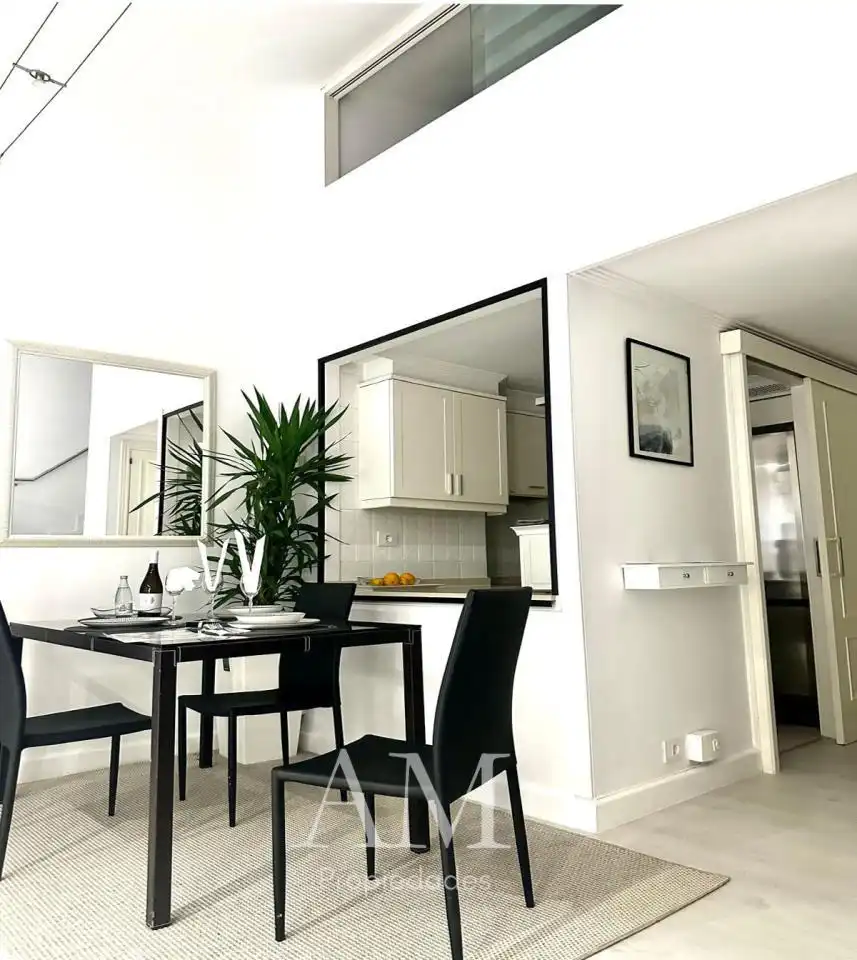 Dining room of Duplexes for rent in Vigo   with Air Conditioner, Heating and Terrace