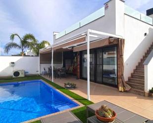 Terrace of House or chalet for sale in San Pedro del Pinatar  with Air Conditioner, Private garden and Terrace