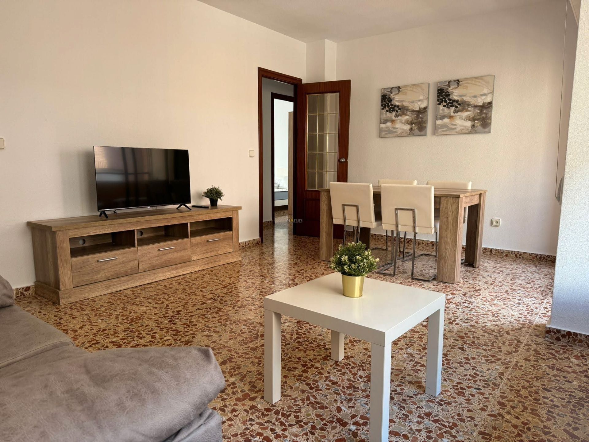 Living room of Flat to rent in Cartagena  with Furnished, Oven and Washing machine