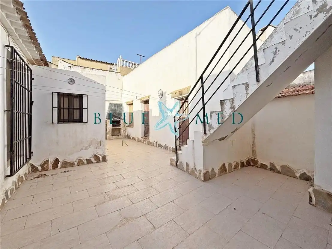 Vista exterior de Casa o chalet en venta en Fuente Álamo de Murcia con Jardín privado, Terraza y Trastero