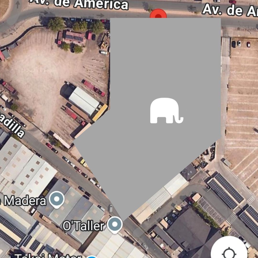 Vista exterior de Terreny industrial en venda en Alcorcón