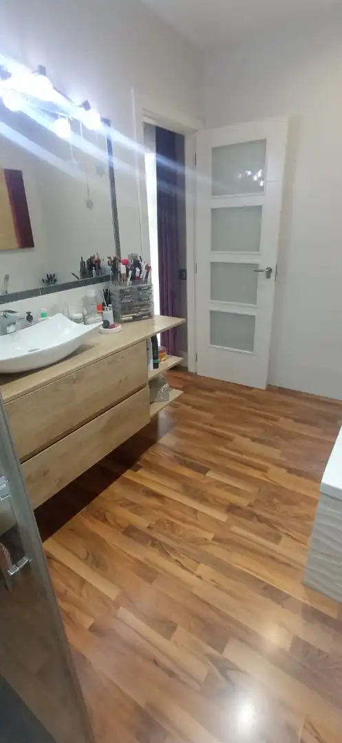 Baño de Casa o chalet en venta en La Pobla de Claramunt con Aire acondicionado, Calefacción y Jardín privado
