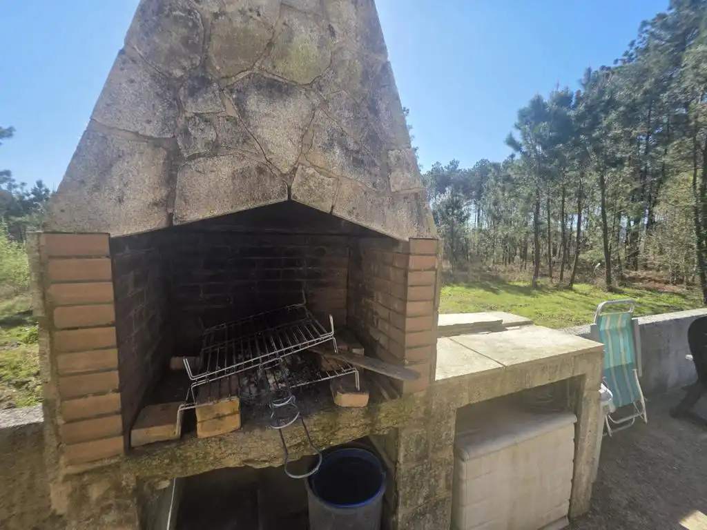 Terraza de Casa o chalet en venta en Boiro con Calefacción, Jardín privado y Parquet