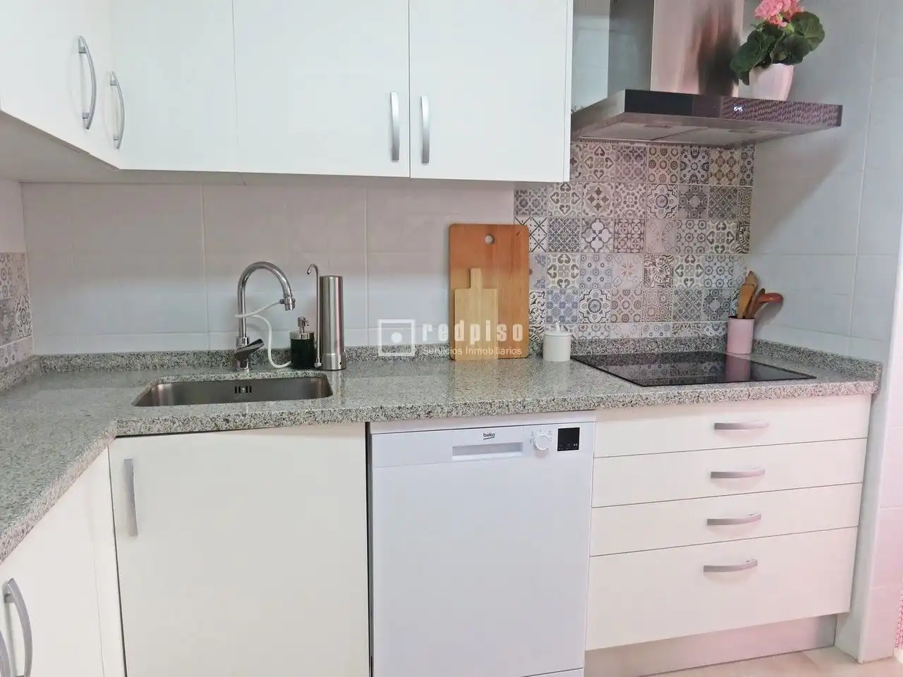 Kitchen of Flat for sale in Málaga  with Air Conditioner, Heating and Terrace