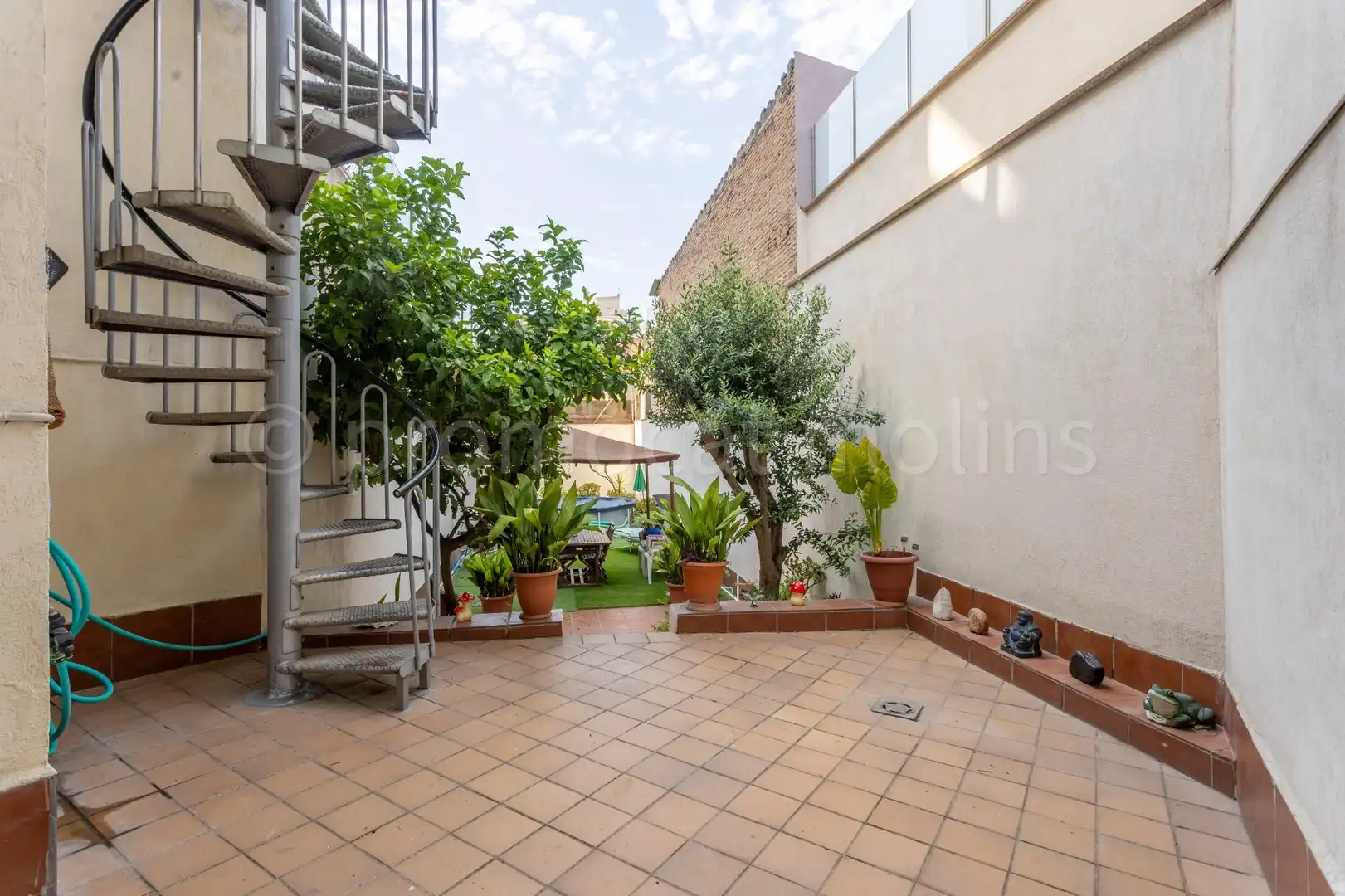 Terraza de Casa o chalet en venta en Molins de Rei con Aire acondicionado, Calefacción y Jardín privado