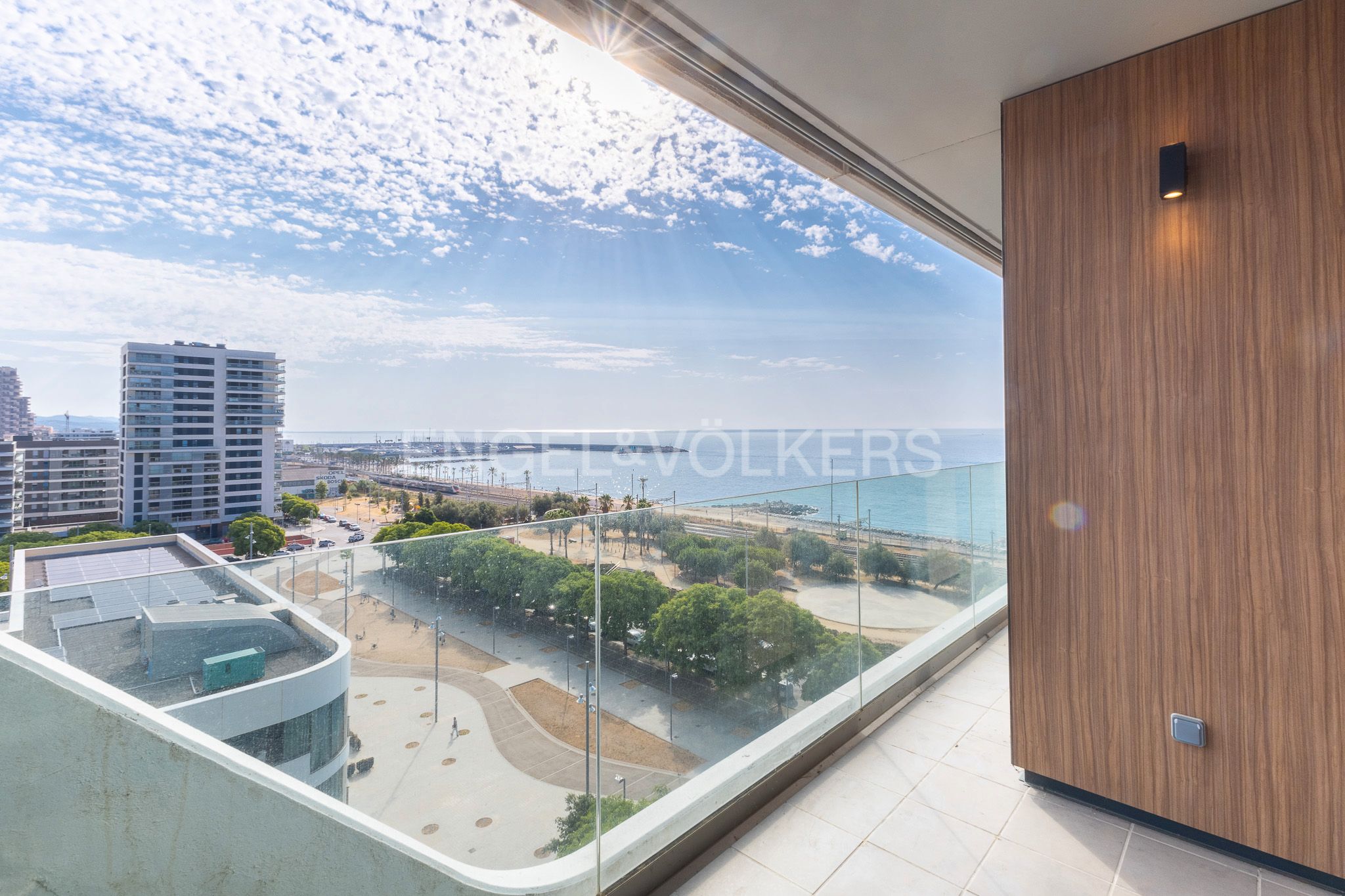 Terrace of Apartment for sale in Mataró  with Air Conditioner, Heating and Parquet flooring