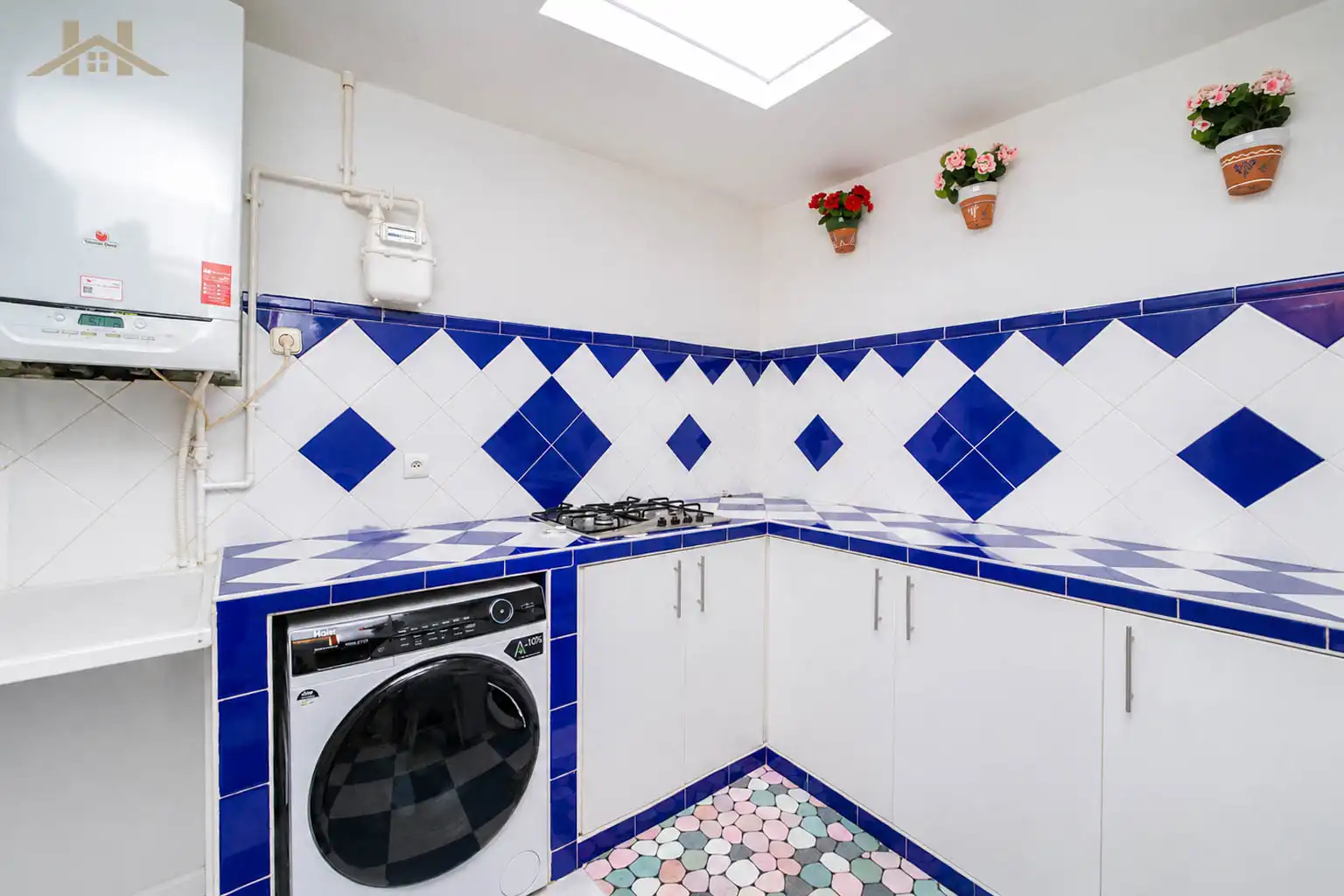 Cocina de Casa adosada en venta en Rivas-Vaciamadrid con Aire acondicionado, Calefacción y Jardín privado