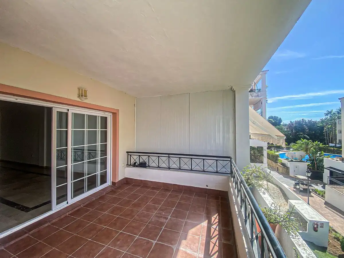 Terraza de Apartamento en venta en Marbella con Terraza y Piscina comunitaria