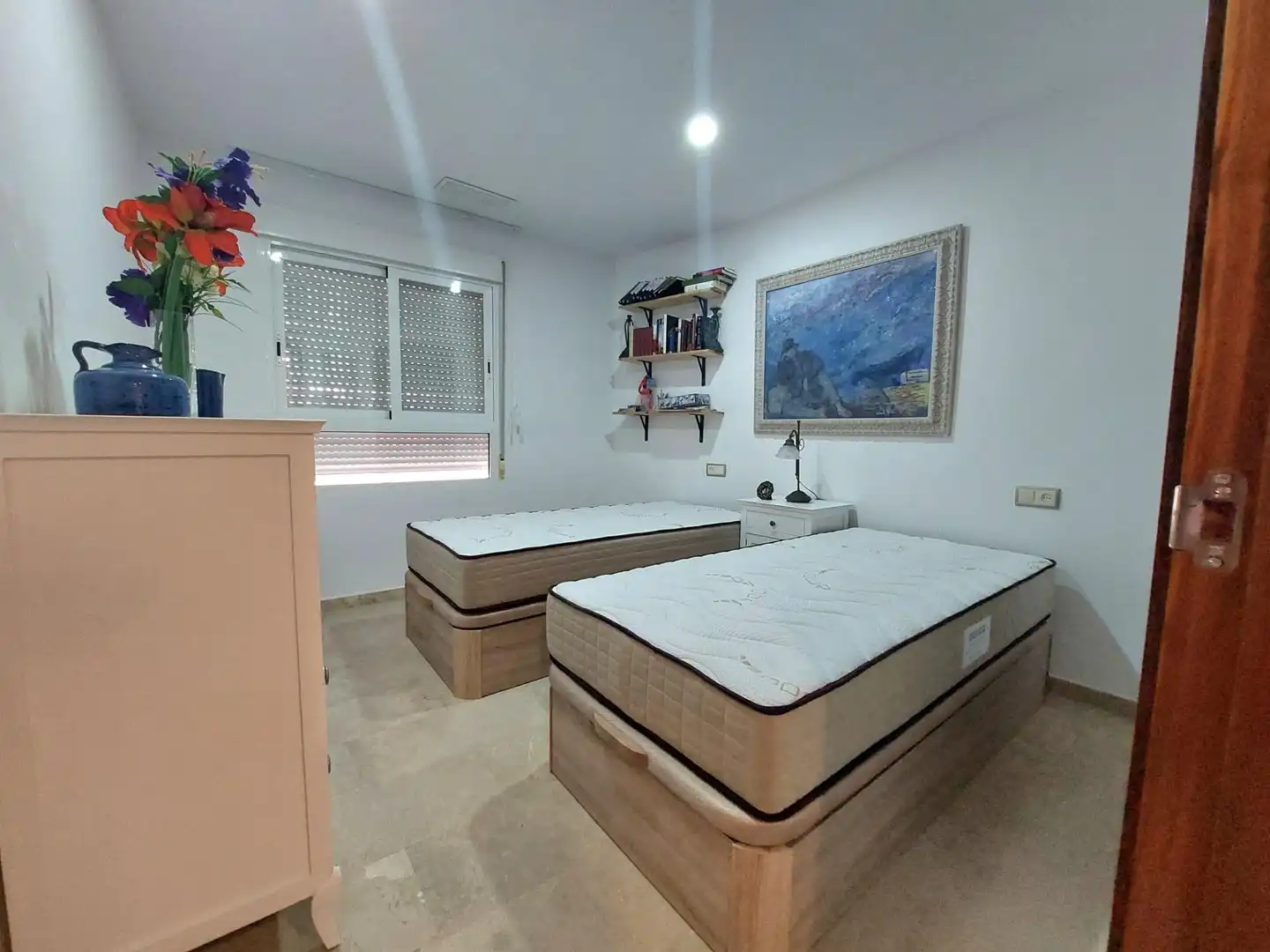 Schlafzimmer von Dachboden zum Verkauf in Águilas mit Klimaanlage, Heizung und Terrasse