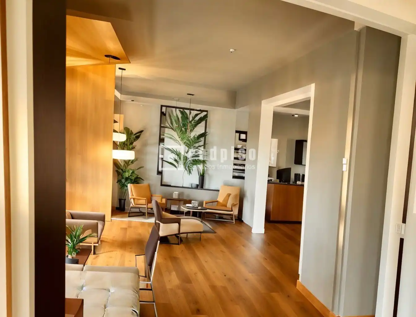 Sala d'estar de Pis en venda en Madrid amb Aire condicionat, Calefacció i Jardí privat