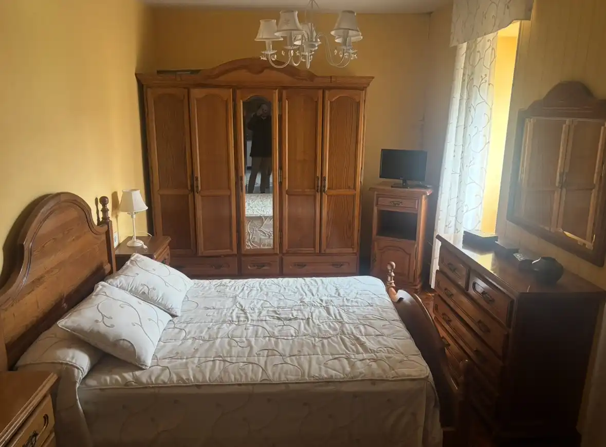 Bedroom of Houses for sale in Santiago de Compostela   with Heating, Private garden and Terrace