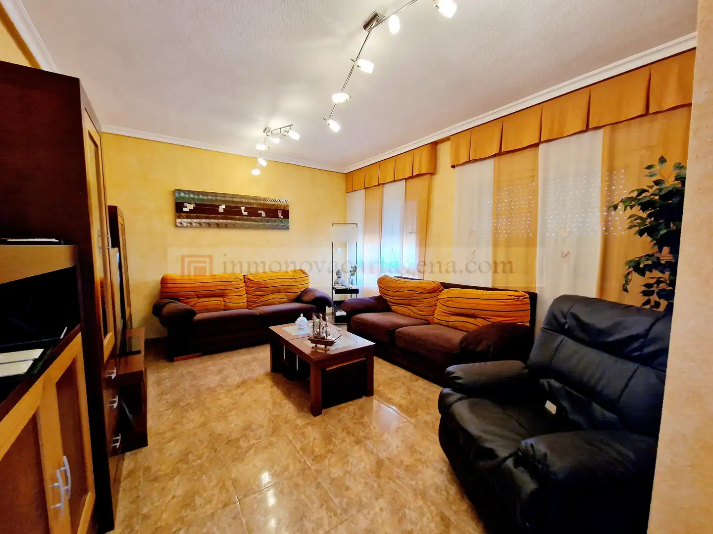 Sala de estar de Casa adosada en venta en Cartagena con Aire acondicionado, Calefacción y Terraza