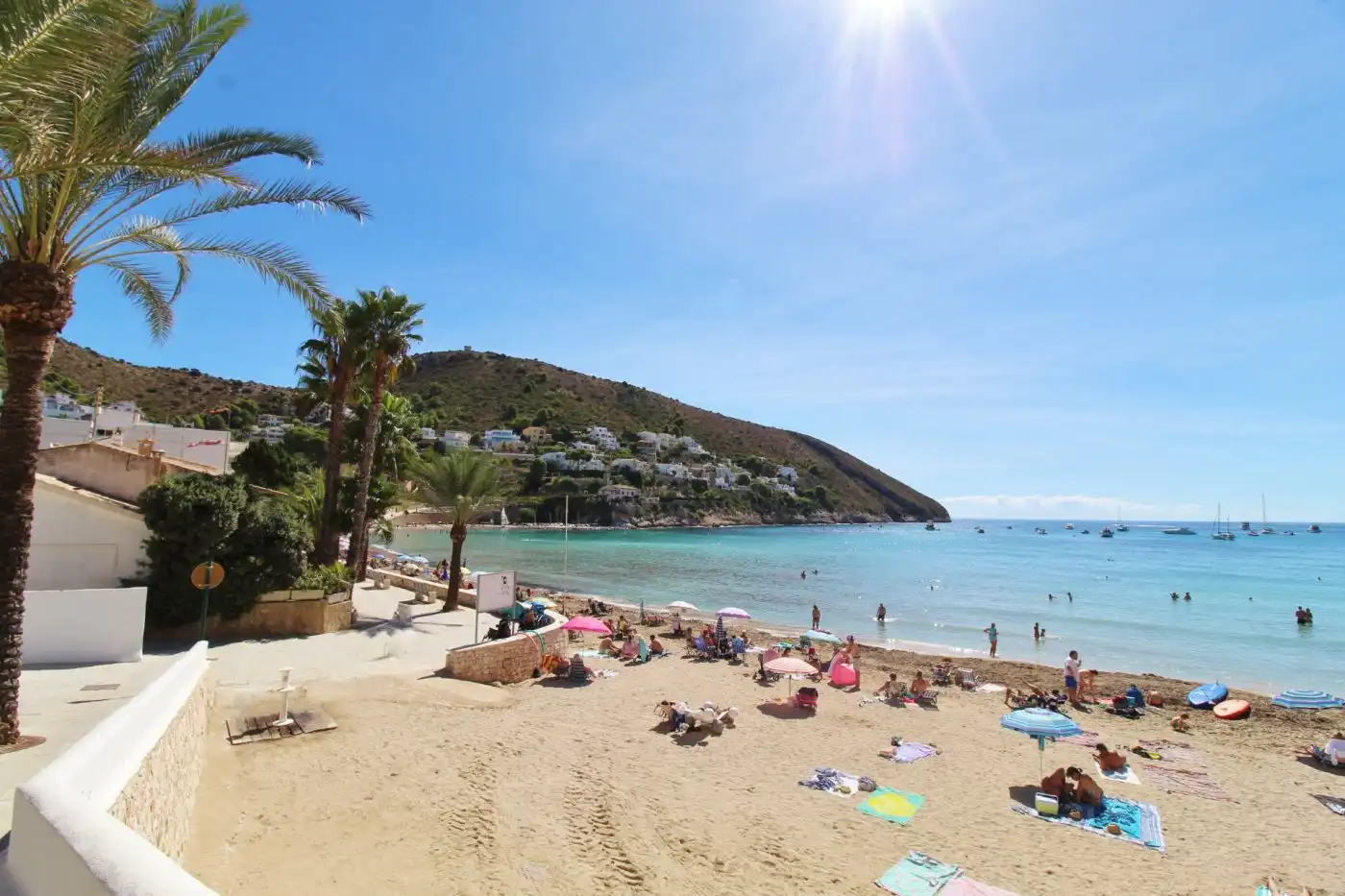 Vista exterior de Casa o chalet en venta en Moraira con Aire acondicionado, Calefacción y Jardín privado