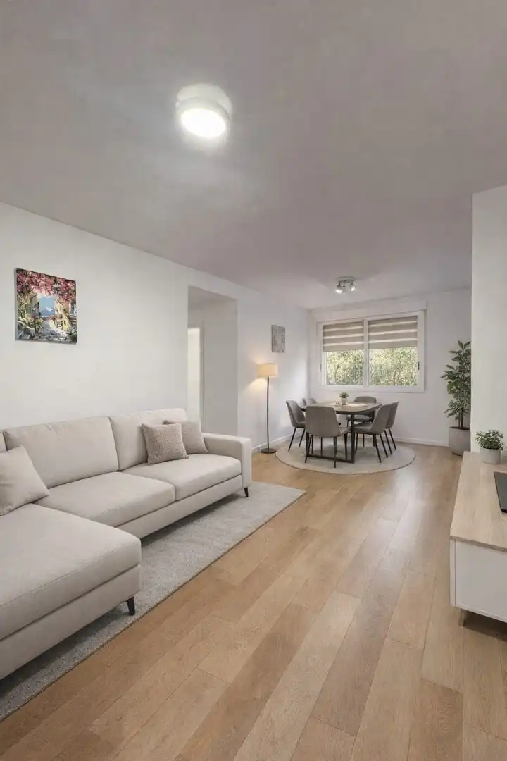 Sala de estar de Piso en venta en Barcelona con Balcón