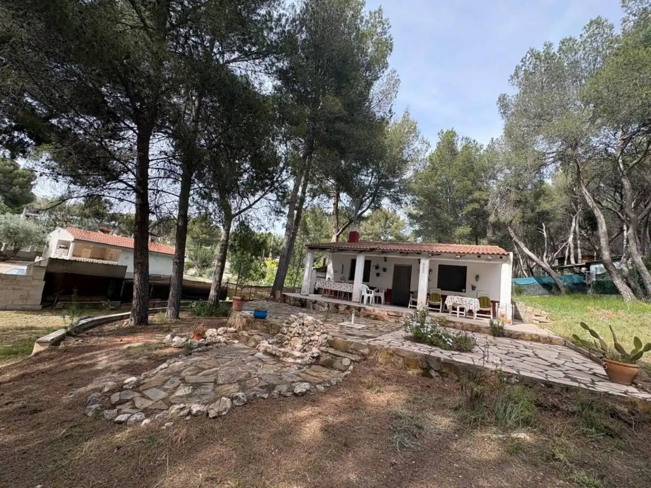 Jardí de Casa o xalet en venda en Tibi amb Calefacció i Jardí privat