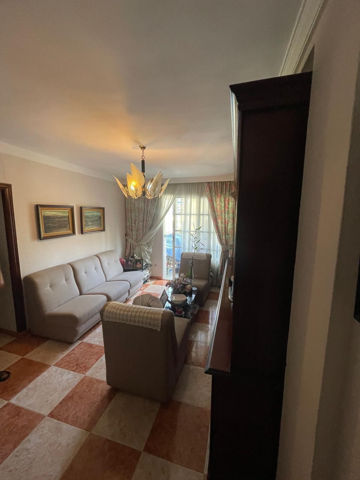 Sala d'estar de Pis en venda en Málaga Capital
