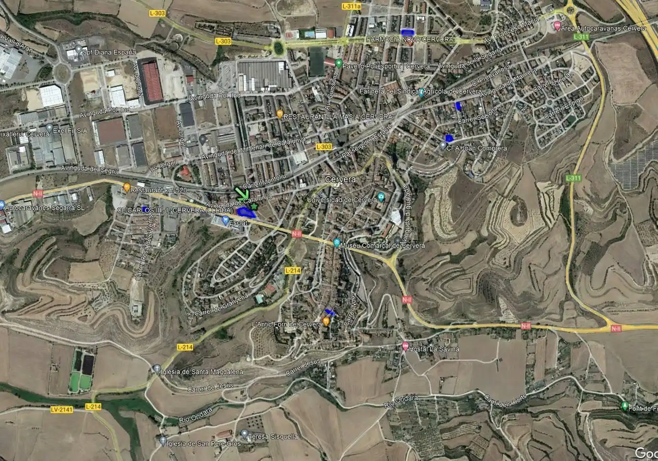 Terreny rústic en venda a Cervera, imagen 2