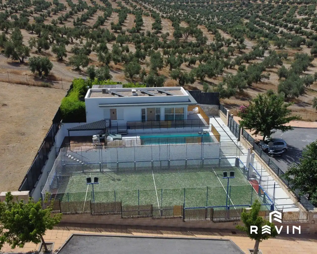 Piscina de Casa o chalet en venta en La Guardia de Jaén con Aire acondicionado, Calefacción y Jardín privado
