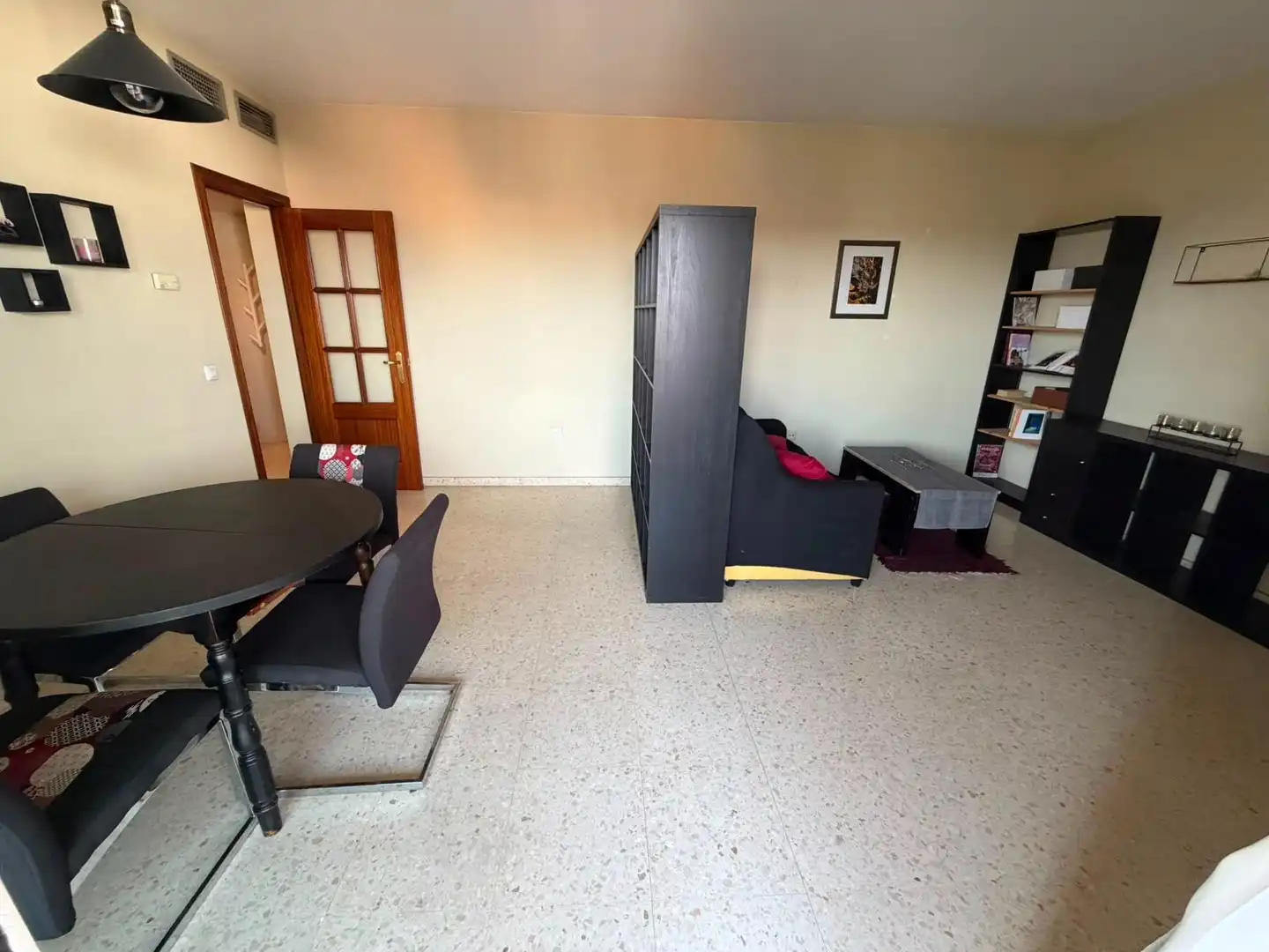 Sala de estar de Piso de alquiler en Badajoz con Aire acondicionado, Amueblado y Balcón