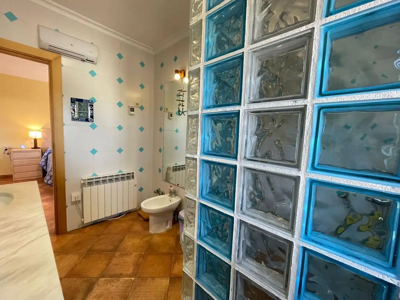 Bathroom of Houses for sale in La Manga del Mar Menor  with Air Conditioner, Heating and Private garden