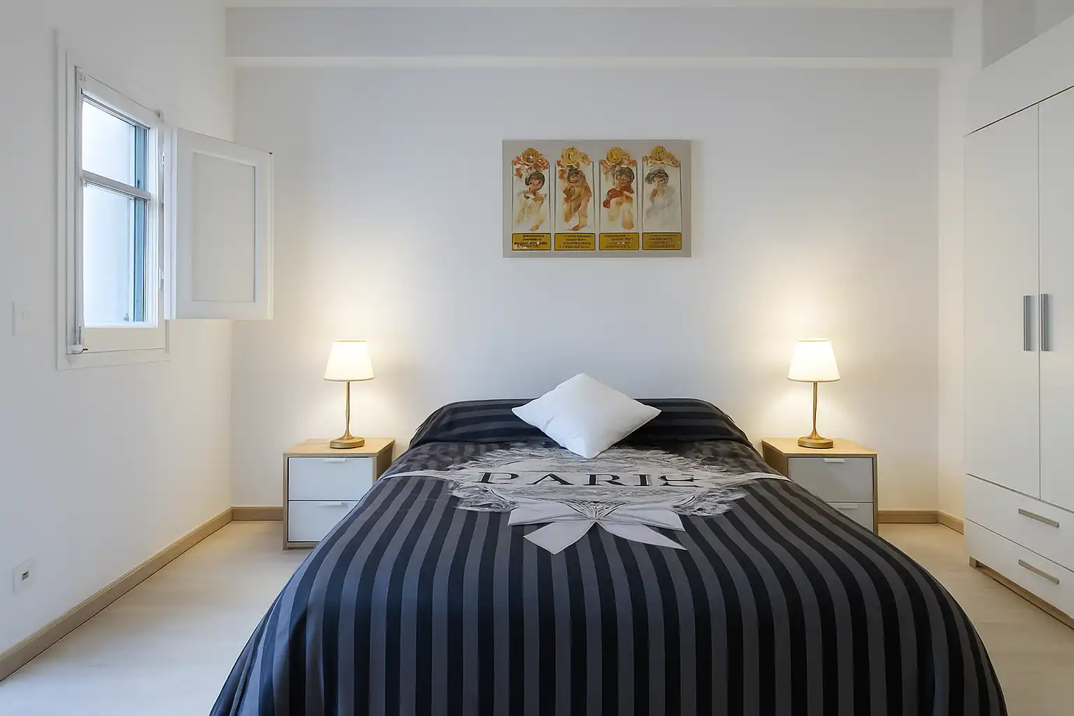 Schlafzimmer von Büro zur Miete in Sarrià - Sant Gervasi