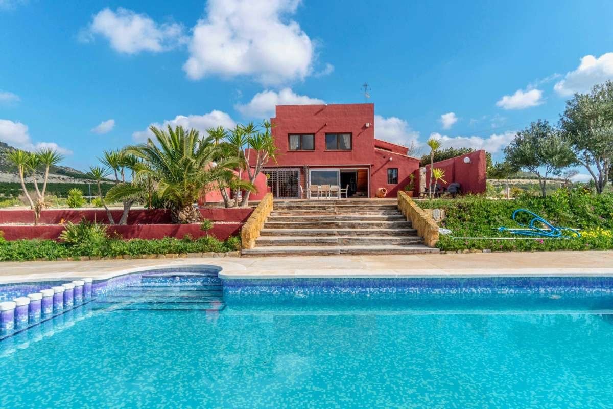 Exterior view of Country house for sale in Orihuela  with Furnished