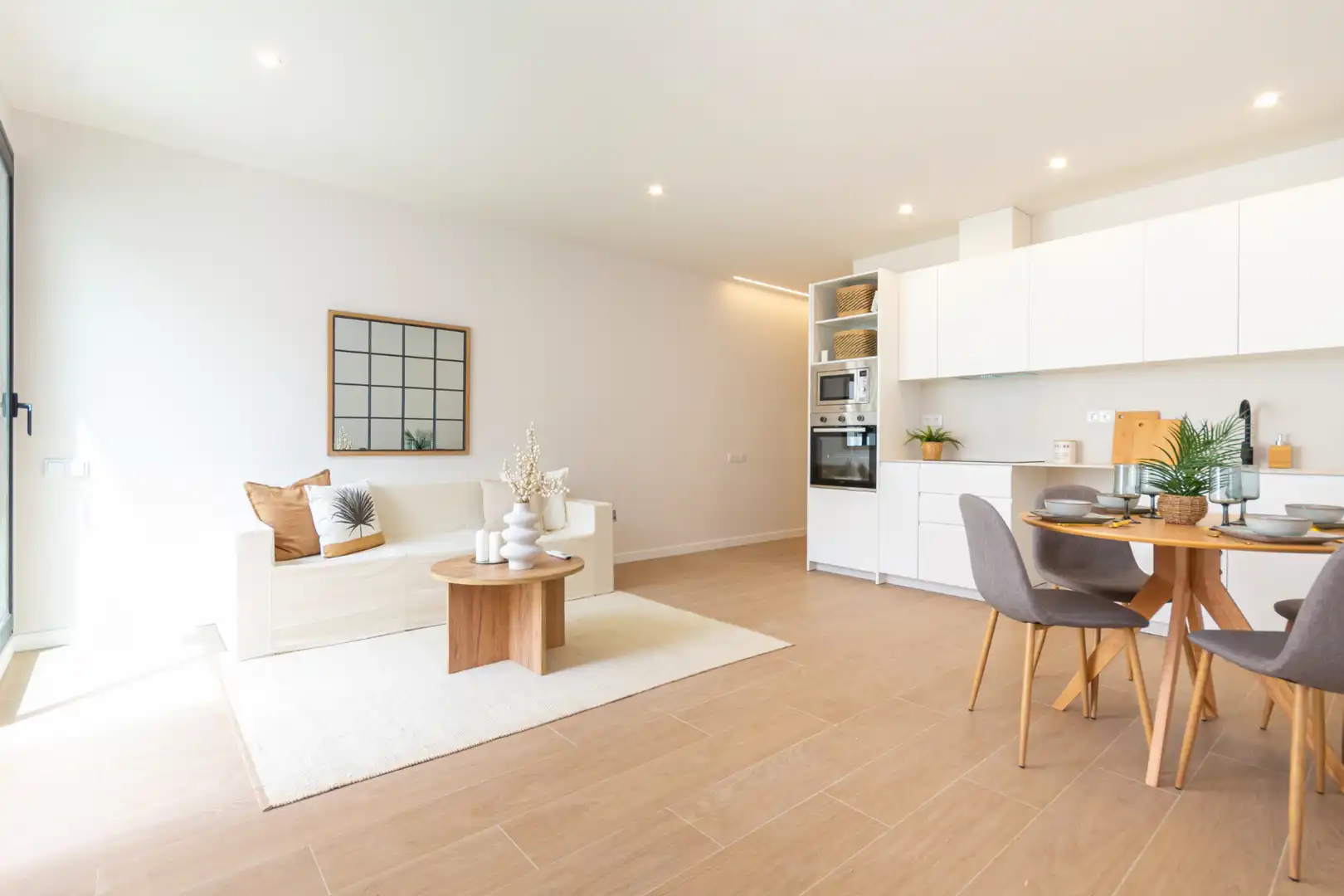 Living room of Houses for sale in Terrassa  with Heating, Parquet flooring and Oven