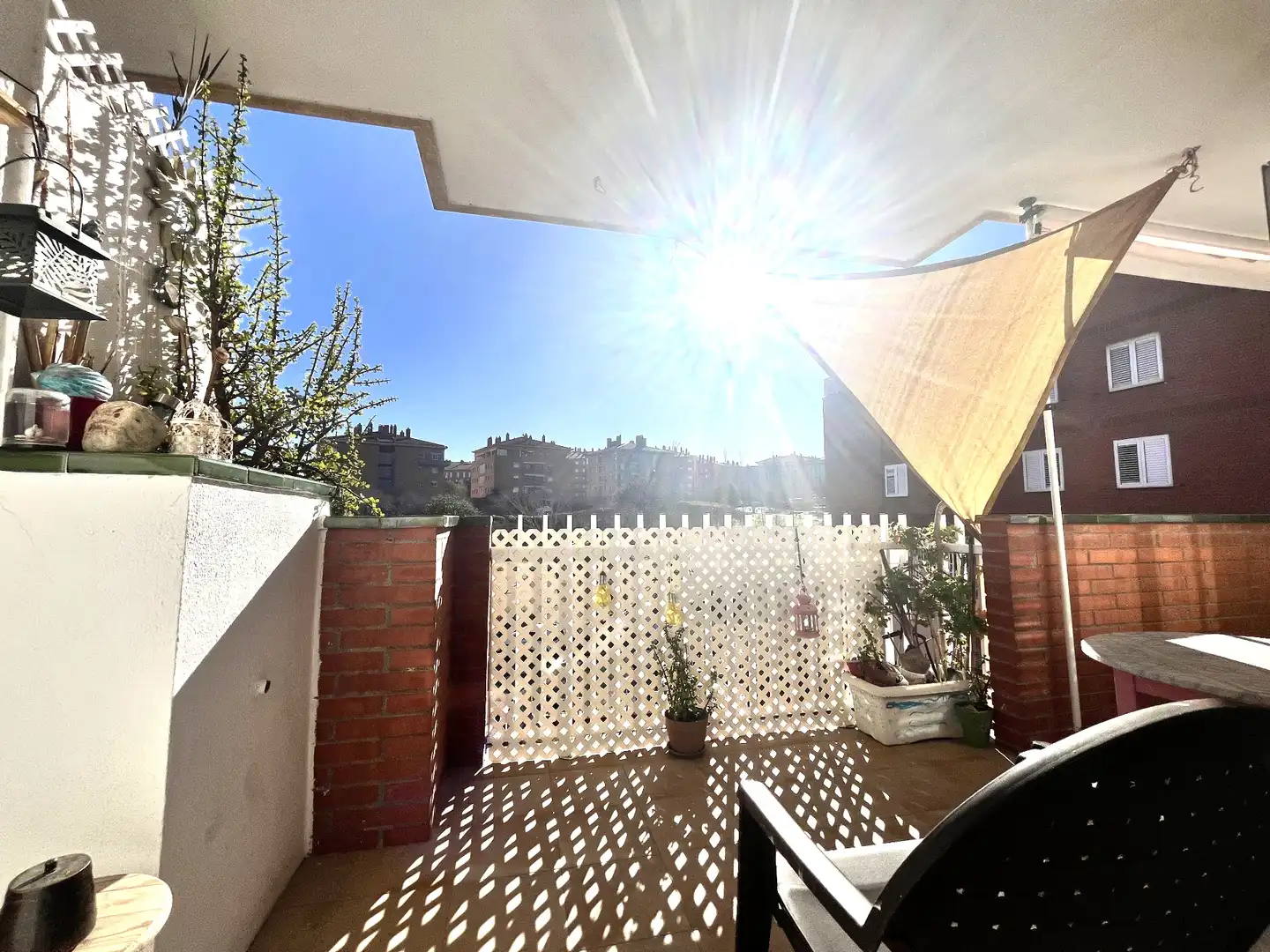 Terraza de Piso en venta en Santa Coloma de Cervelló con Calefacción, Parquet y Horno