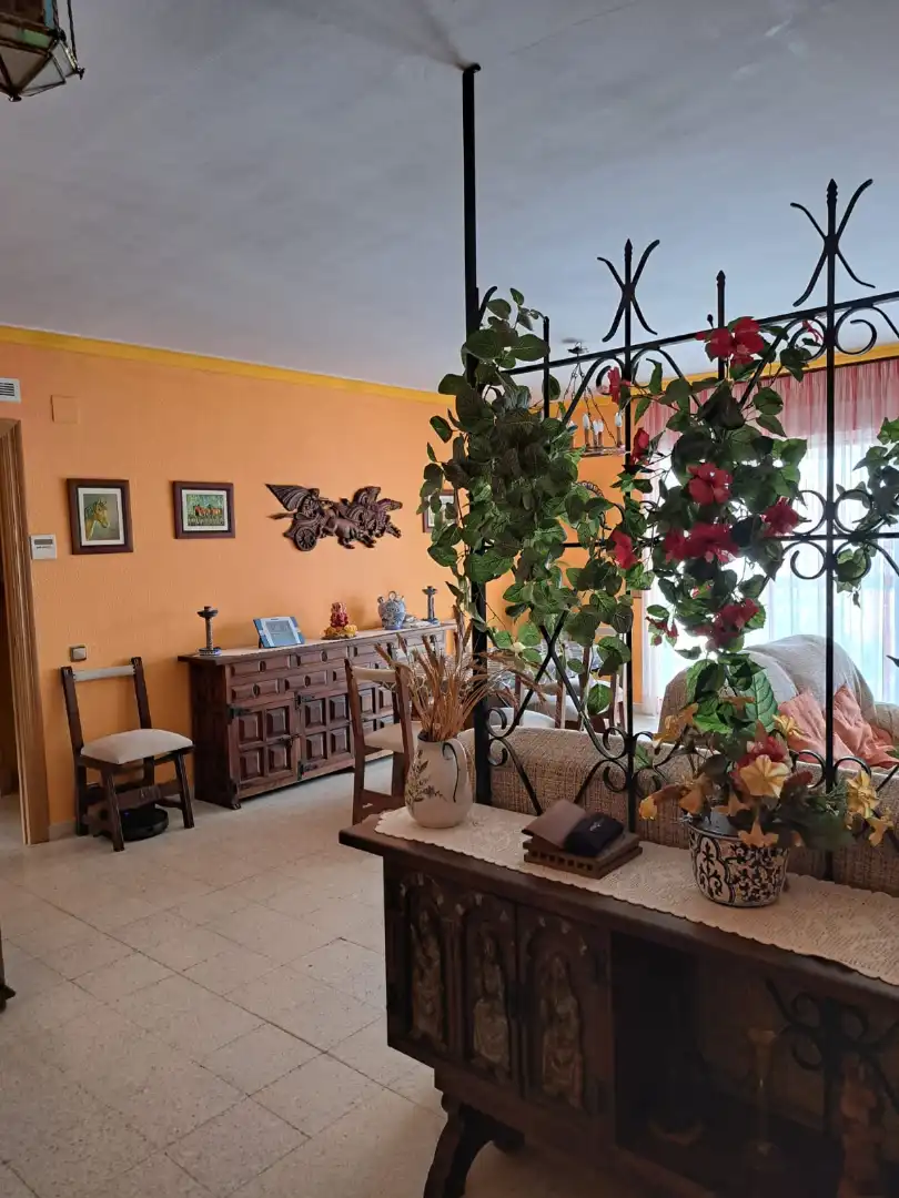Living room of Apartments for sale in Benidorm  with Air Conditioner, Terrace and Furnished