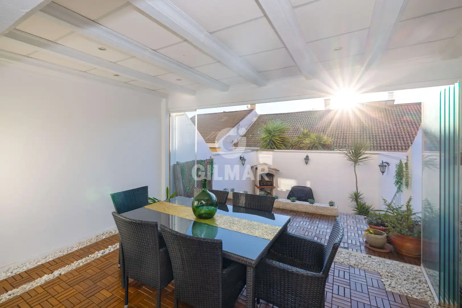 Terrace of Detached homes for sale in Benalmádena  with Heating, Private garden and Swimming Pool