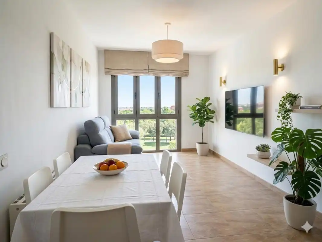 Sala d'estar de Pis en venda en Noblejas amb Calefacció